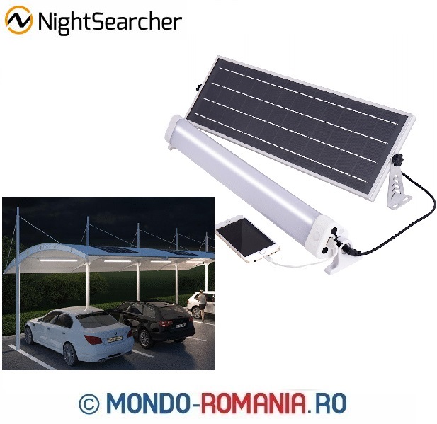 Panou solar NIGHTSEARCHER SolarSentry 2400 cu telecomanda 